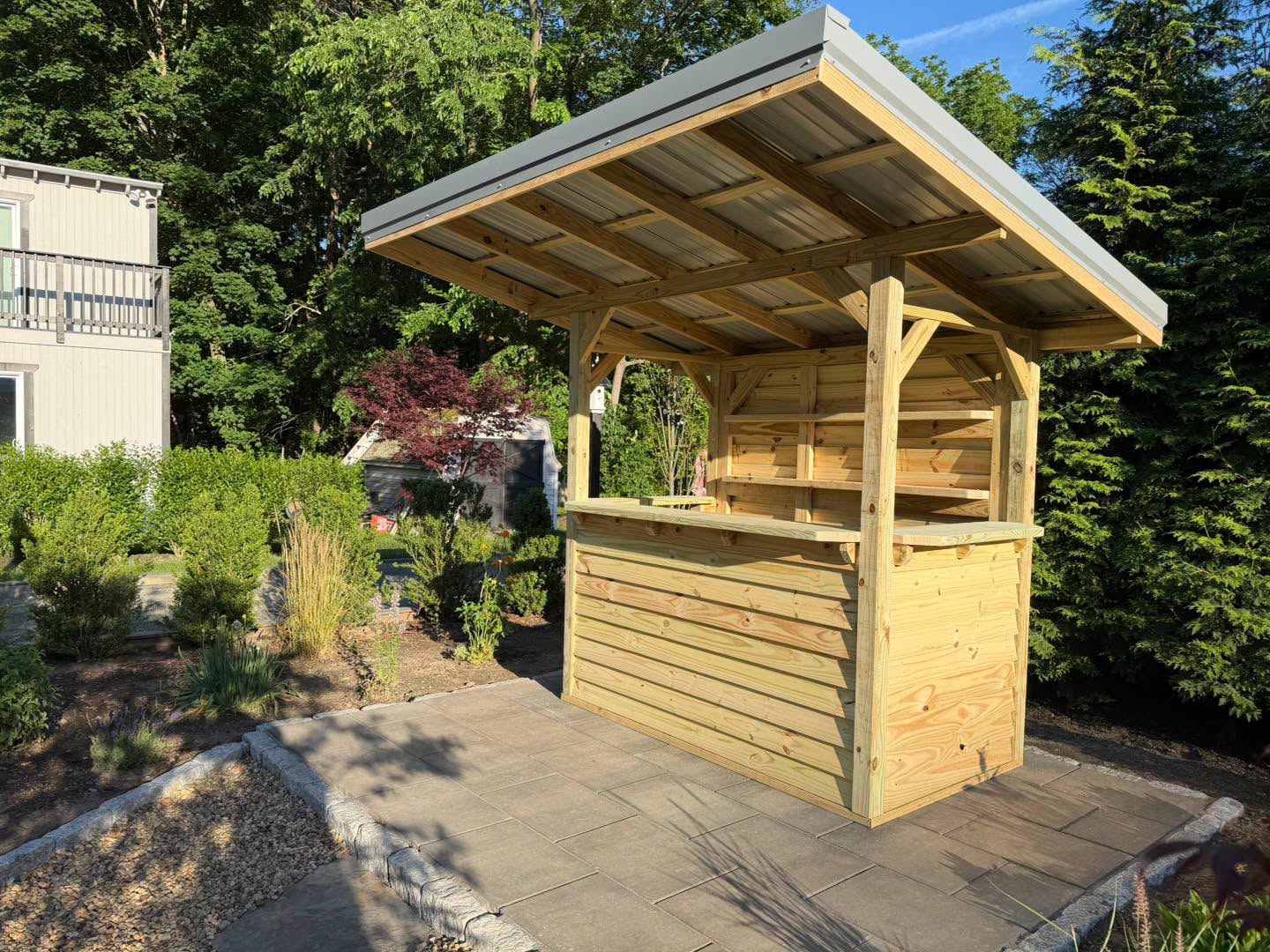 Custom Backyard Bar